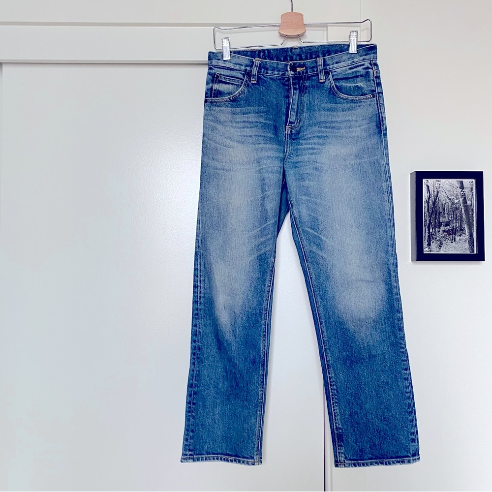 Steven Alan Japanese denim ankle cut high-waisted Size 26